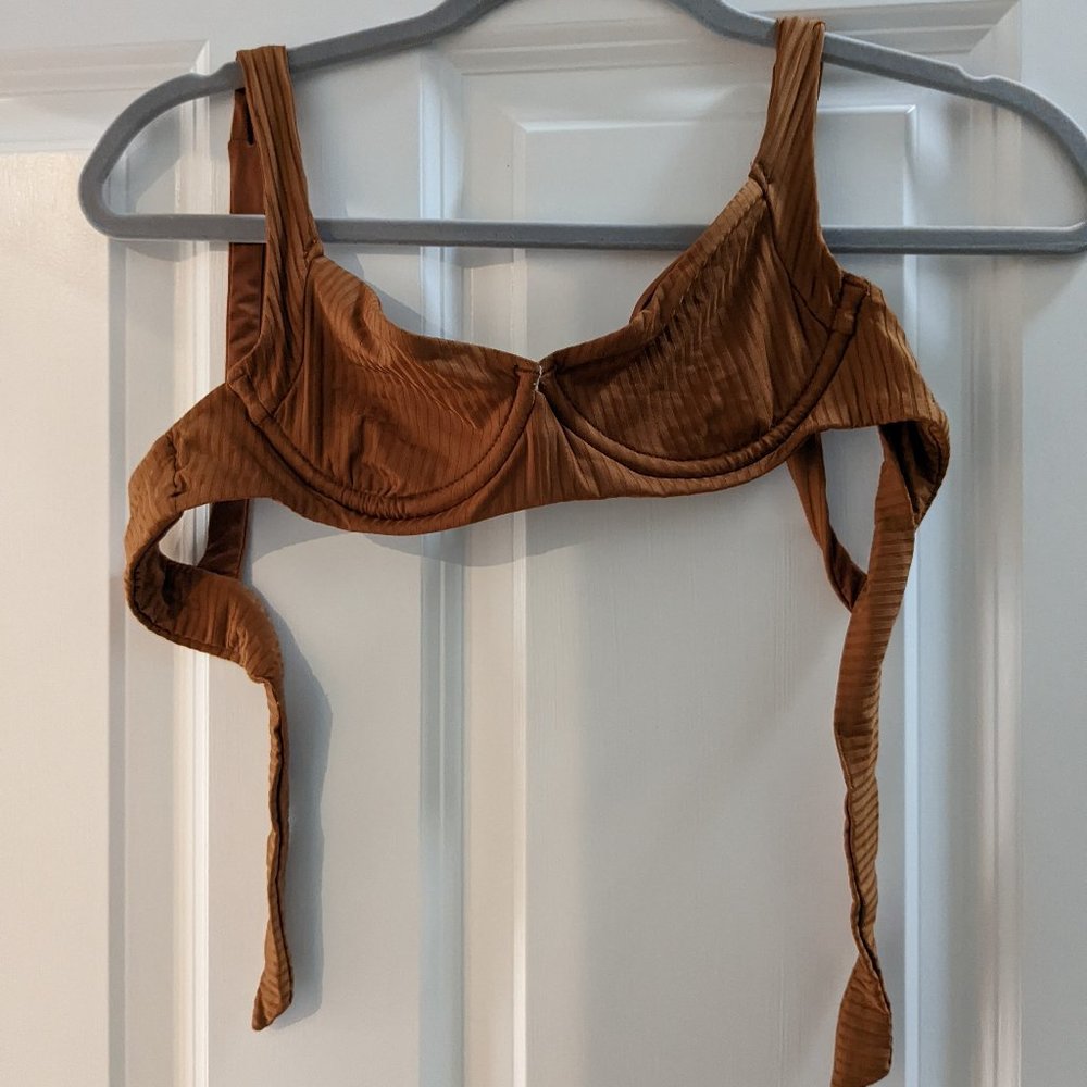 Vitamin A demi bikini top terracotta Size XS